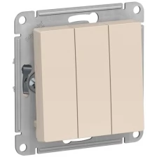 Выключатель Schneider Electric SE AtlasDesign 10АХ Beige SE ATN000231