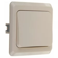 Schneider Electric Выключатель 1-кл. СП Этюд 10А IP20 крем. Schneider Electric BC10-001K